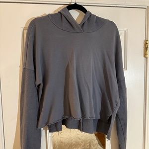 Forever 21 Blue Hoodie Shirt